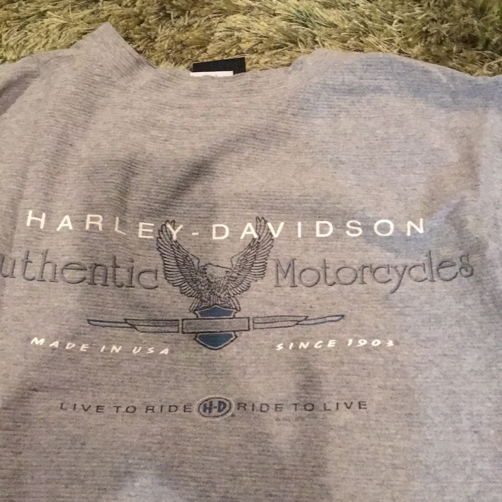 Harley rib print tee